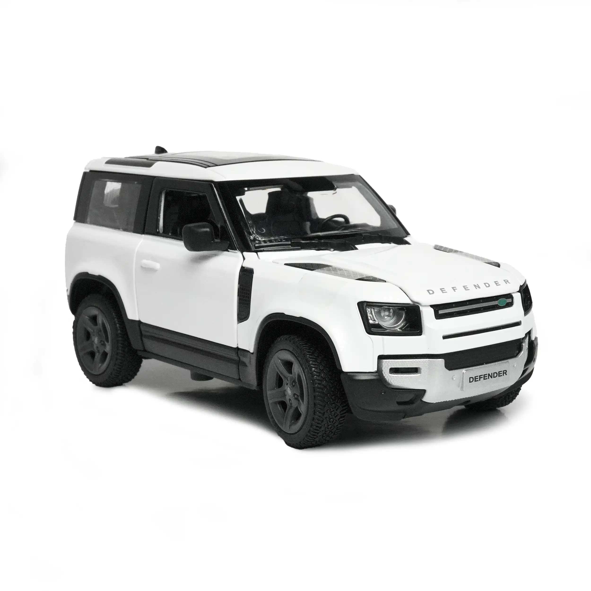 land rover defender 90 | rastar diecast 1.24 white land rover defender 90 | rastar diecast 1.24 white