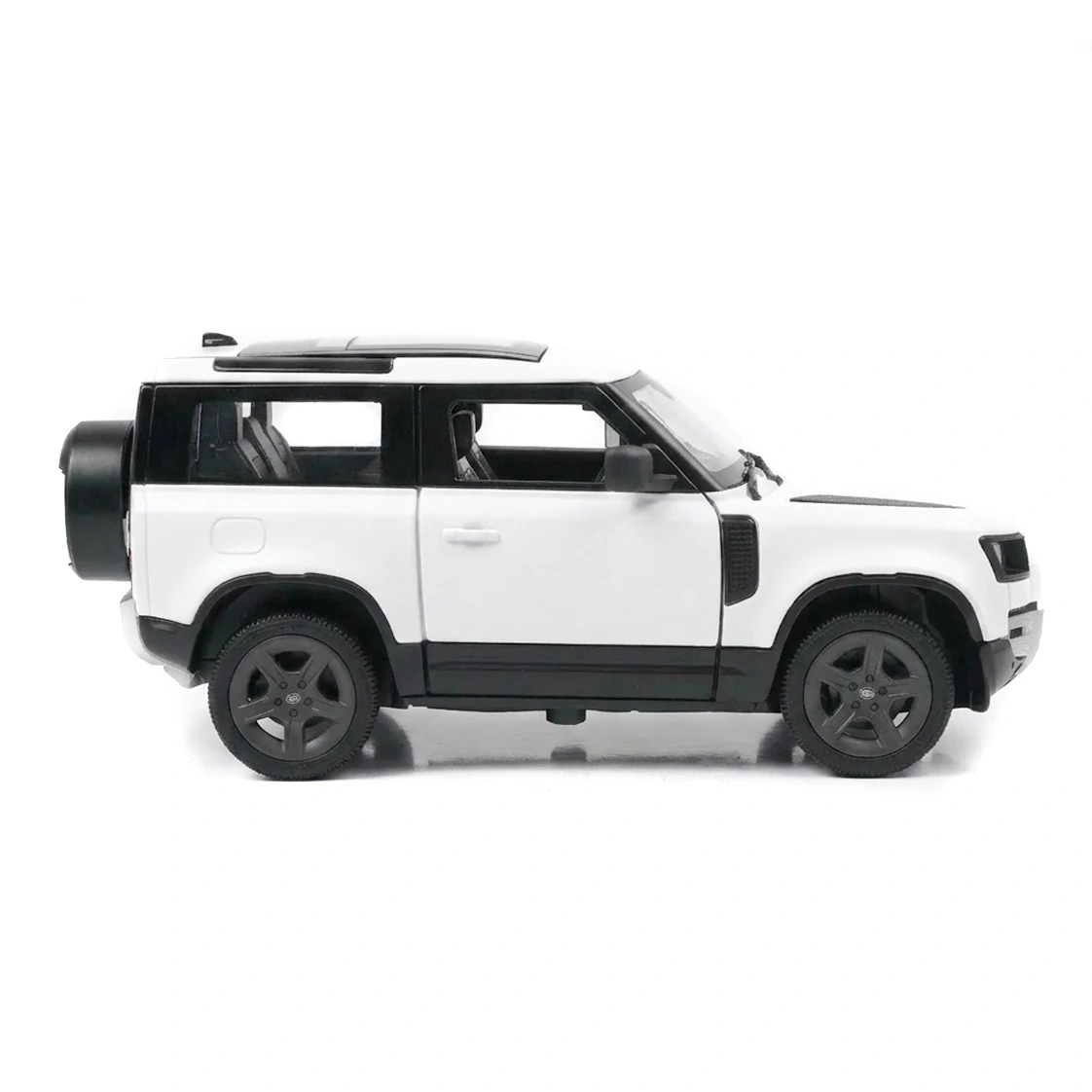 land rover defender 90 | rastar diecast 1.24 white land rover defender 90 | rastar diecast 1.24 white