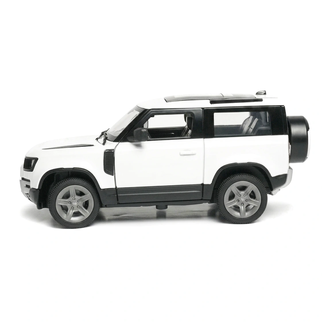 land rover defender 90 | rastar diecast 1.24 white land rover defender 90 | rastar diecast 1.24 white