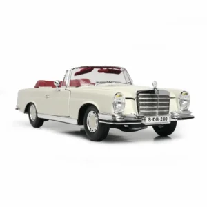 1967 mercedes benz 280se | maisto diecast 1.18 white