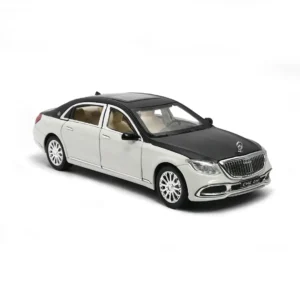 mercedes benz maybach s600 | che zhi model diecast 1.24 white