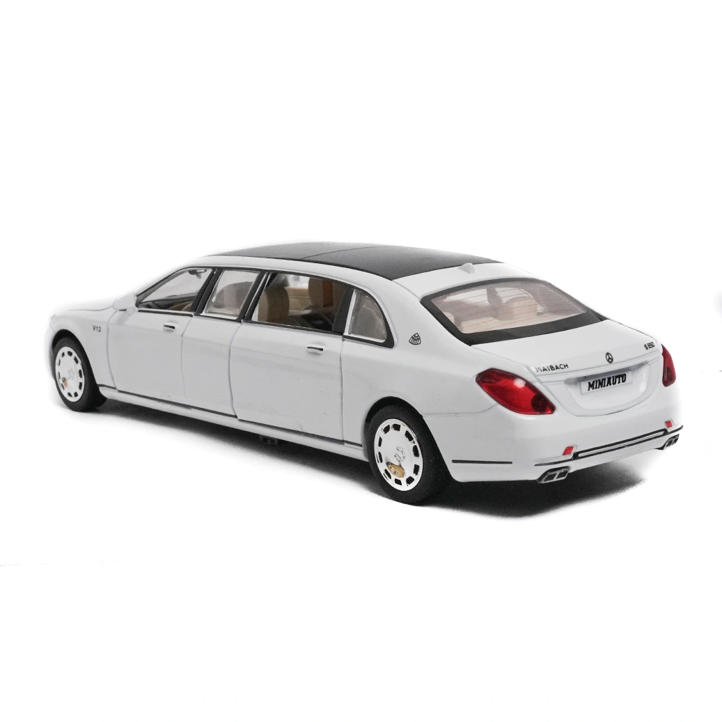 mercedes benz maybach s650 | mini auto diecast 1.24 white mercedes benz maybach s650 | mini auto diecast 1.24 white