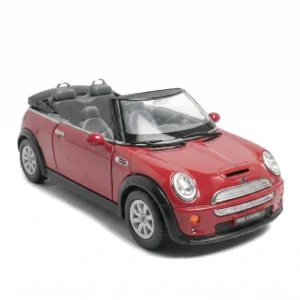 minicooper s | kinsmart diecast 1.28 maroon
