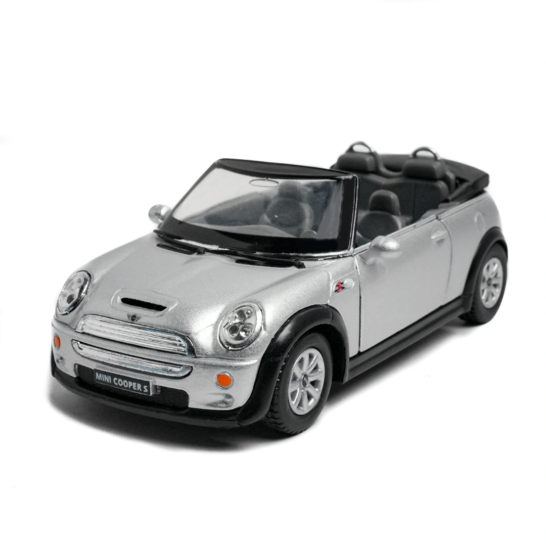 minicooper s | kinsmart diecast 1.28 silver minicooper s | kinsmart diecast 1.28 silver