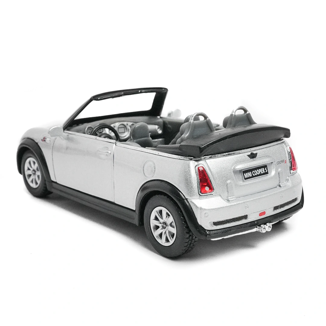 minicooper s | kinsmart diecast 1.28 silver minicooper s | kinsmart diecast 1.28 silver