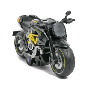 motorcycle toy | alloy model 1.14 yellow