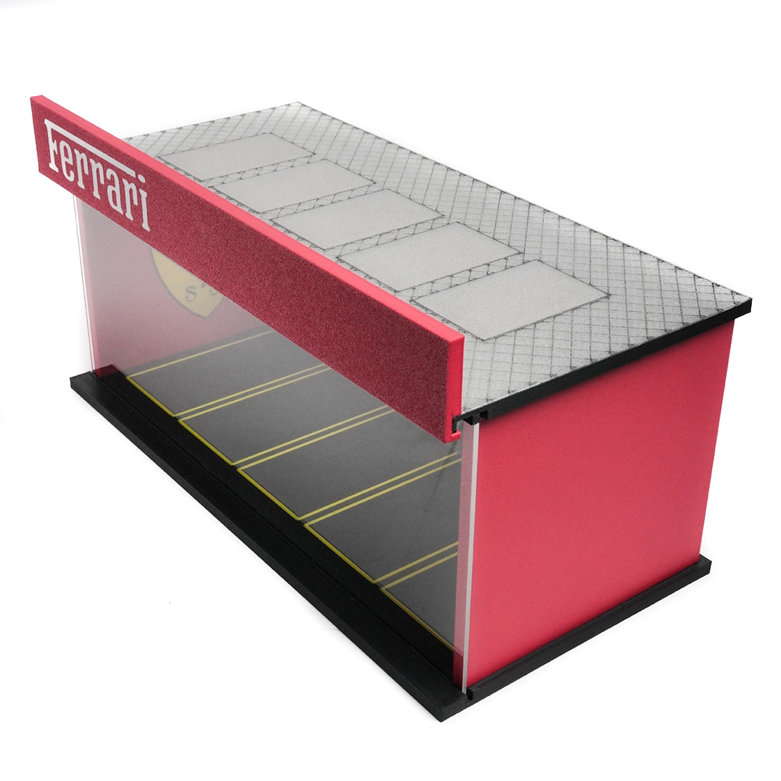 1/64 parking lot diorama | ferrari design 1/64 parking lot diorama | ferrari design