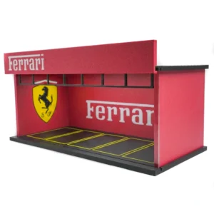 1/64 parking lot diorama | ferrari design