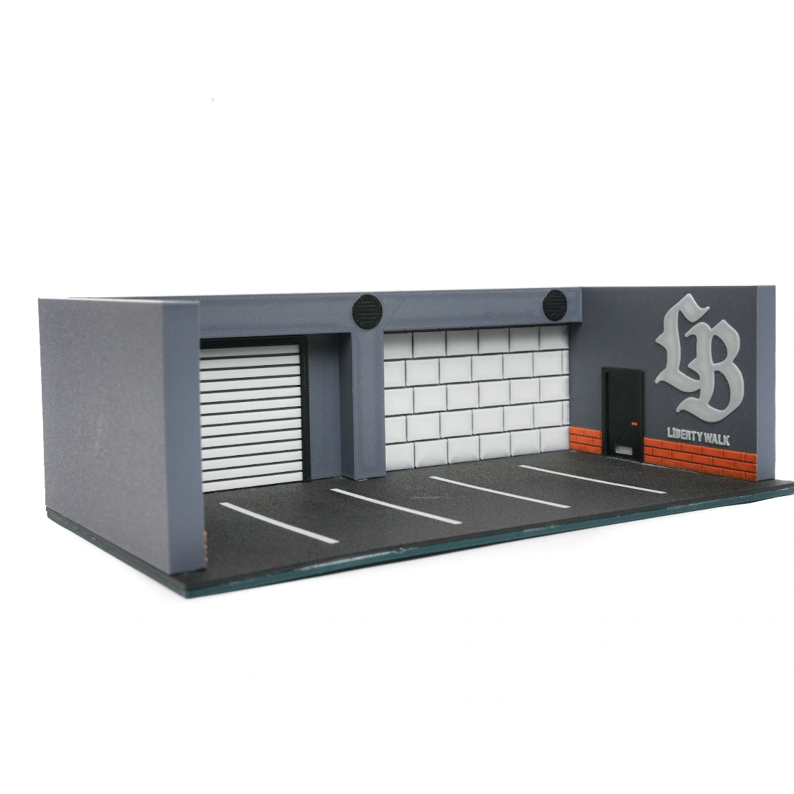 1:64 parking lot diorama roofless | lbwk design 1:64 parking lot diorama roofless | lbwk design