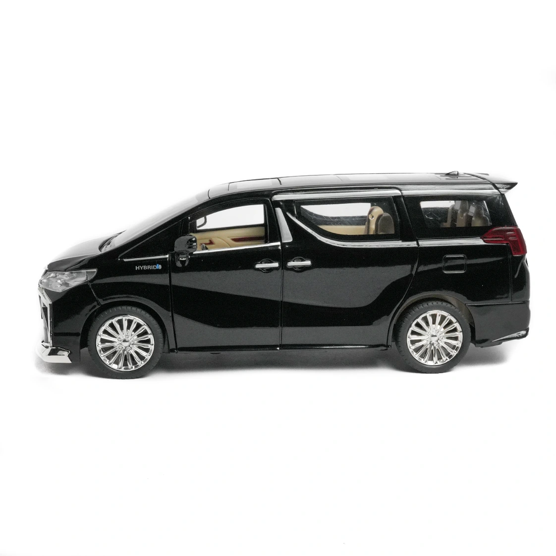 toyota alphard | che zhi diecast 1.24 black toyota alphard | che zhi diecast 1.24 black