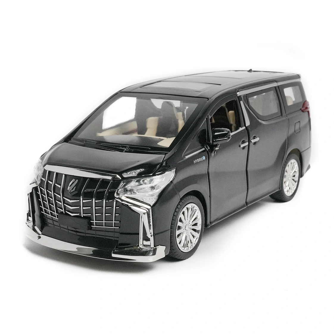 toyota alphard | che zhi diecast 1.24 black toyota alphard | che zhi diecast 1.24 black