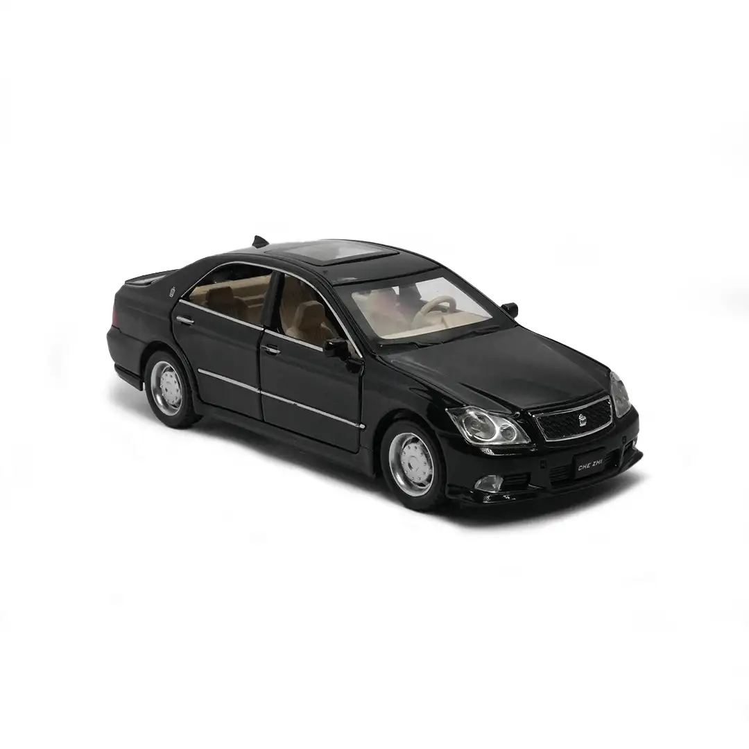 toyota crown | alloy model diecast 1.32 black toyota crown | alloy model diecast 1.32 black