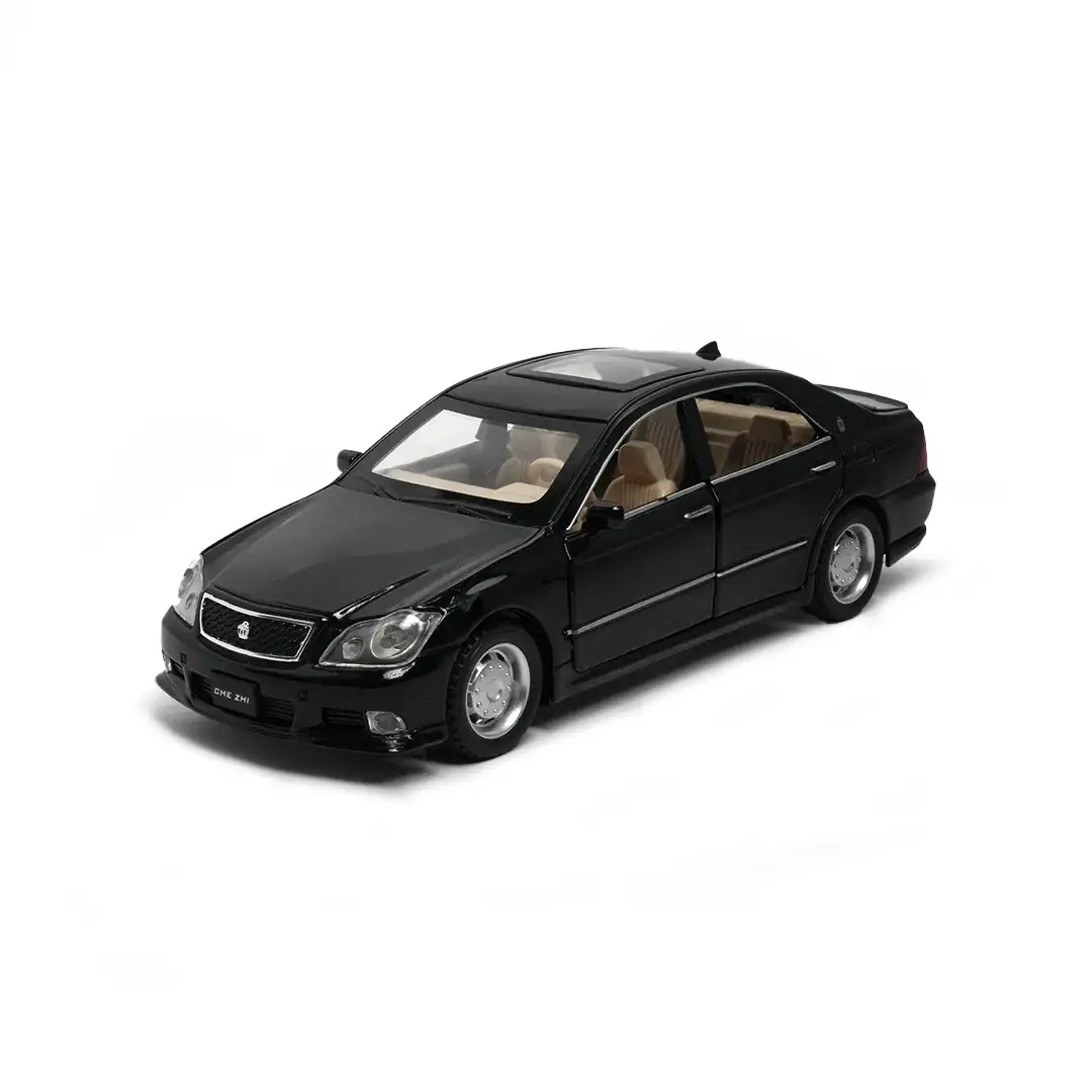 toyota crown | alloy model diecast 1.32 black toyota crown | alloy model diecast 1.32 black