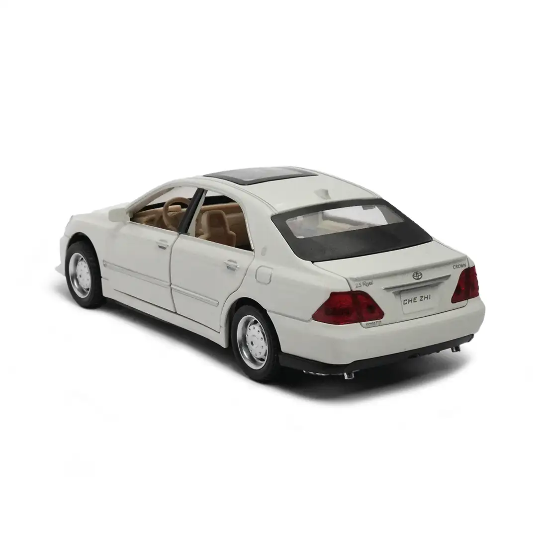 toyota crown | alloy model diecast 1.32 off white toyota crown | alloy model diecast 1.32 off white
