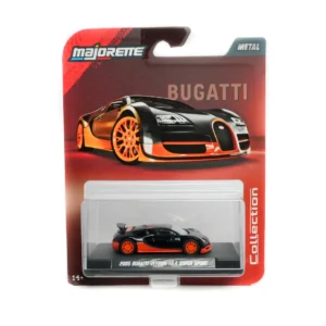 majorette 2005 bugatti veyron 16.4 super sport | 1:64 diecast orange