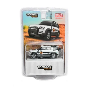 tarmac works land rover defender 110 trek edition | 1:64 diecast white