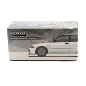 mitsubishi lancer rs evolution iii | tarmac diecast 1:64 white