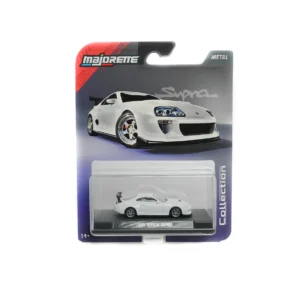 majorette 1995 toyota supra | 1:64 diecast white