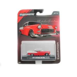 majorette 1955 chevrolet bell air | 1:64 diecast red