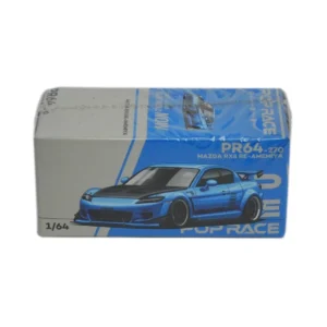 mazda rx 8 re amemiya #270 | pop race 1:64 diecast blue