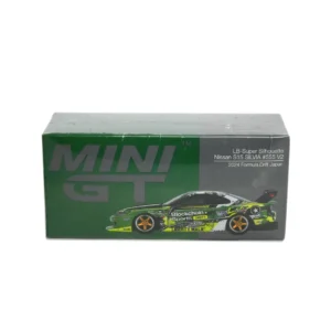 mini gt nissan s15 silvia | 1:64 diecast green